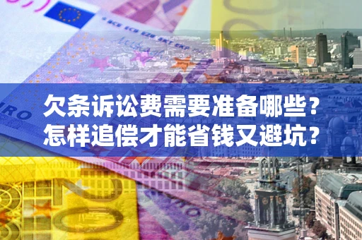 济南欠条诉讼费需要准备哪些？怎样追偿才能省钱又避坑？