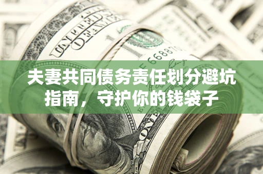 济南夫妻共同债务责任划分避坑指南，守护你的钱袋子
